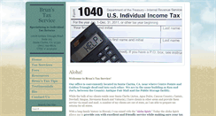 Desktop Screenshot of brunstaxservice.com